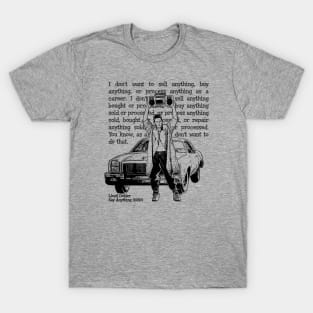 Say Anything Drawing Quote T-Shirt